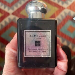 Jo Malone London Tuberose Angelica Black and Silver Fragrance Bottle.